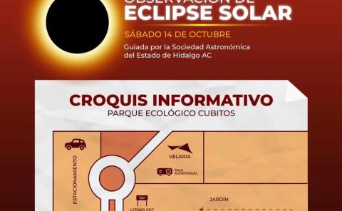 Invita Semarnath a ver eclipse en Parque Ecológico de Cubitos