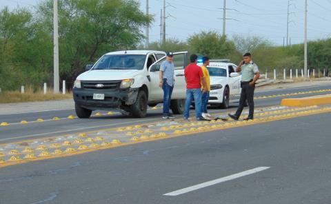 Fiscal participó en  aparatoso choque