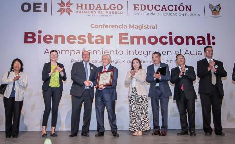 Reconoce Mejoredu trabajo de Hidalgo en materia de atención a la salud socioemocional tras la pandemia