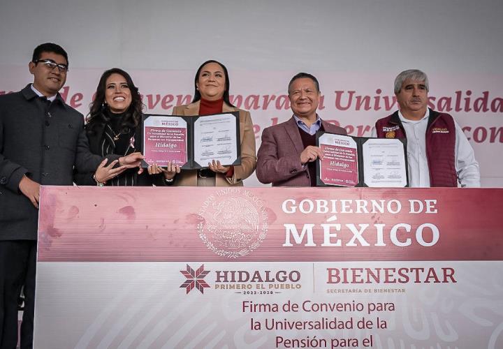 Acceden personas con discapacidad en Hidalgo, a Pensión para el Bienestar