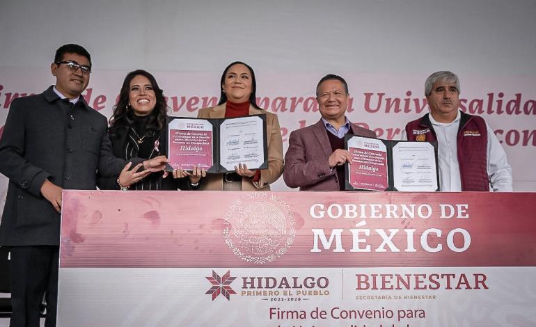 Acceden personas con discapacidad en Hidalgo, a Pensión para el Bienestar