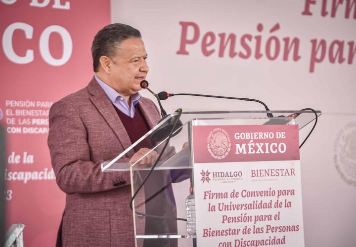 Acceden personas con discapacidad en Hidalgo, a Pensión para el Bienestar