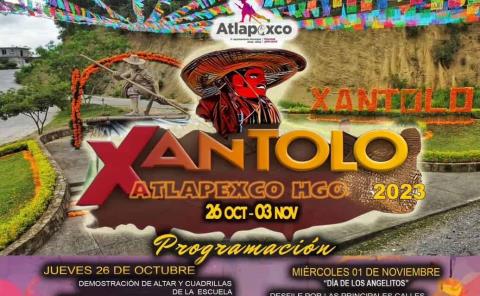 Invitan a la fiesta Xantolera 2023 en Atlapexco