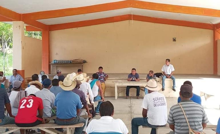 Conformaron el comité de obra en Huautla