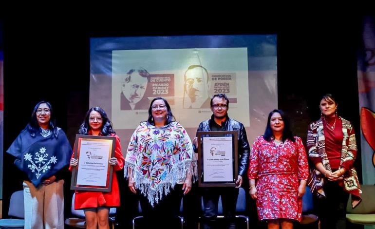 Jovany Cruz y Aída Padilla, ganadores de los Premios Estatales de Literatura 2023