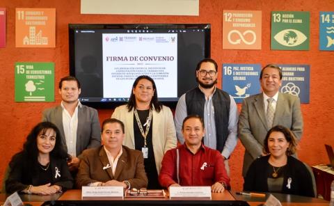 Formalizan alianza ICATHI y CEDSPI, por la inclusión de los pueblos indígenas