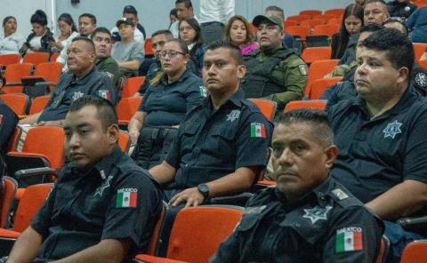 Capacitaron a policías de varios municipios