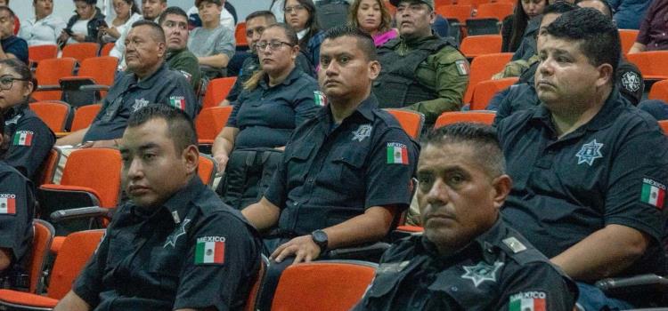 Capacitaron a policías de varios municipios