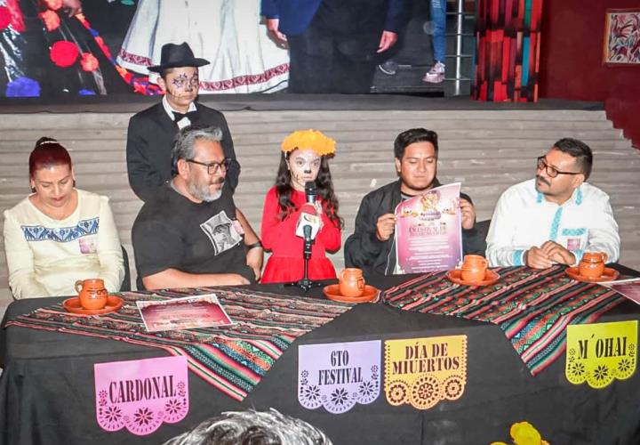 Organiza Cardonal sexto Festival de Día de Muertos