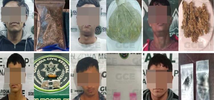 Joven arrestado por traer "mota"