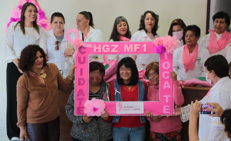 Entregan Damas del Voluntariado del IMSS Hidalgo 35 prótesis mamarias hechas a mano a mujeres con cáncer de mama