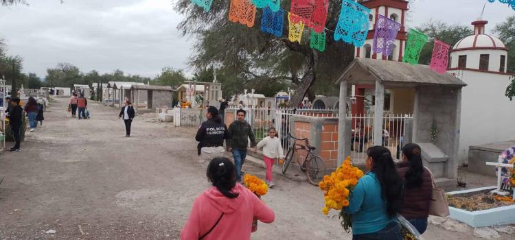 Saldo blanco el  Día de Muertos