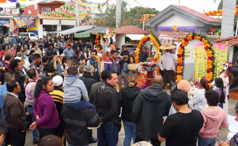 Todo un éxito el 4to día 
de actividades de Xantolo en Orizatlán 
