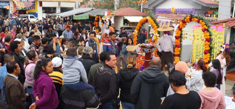 Todo un éxito el 4to día de actividades de Xantolo en Orizatlán 