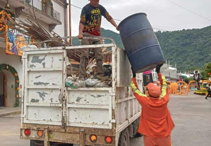 Redoblaron turnos para limpieza tras festividades