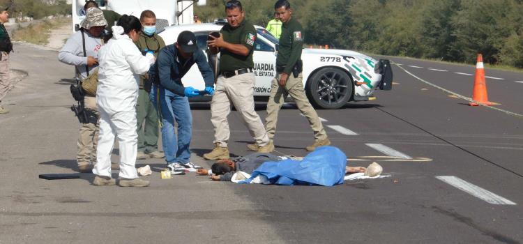 ¡MUERTO OTRO  MOTOCICLISTA!