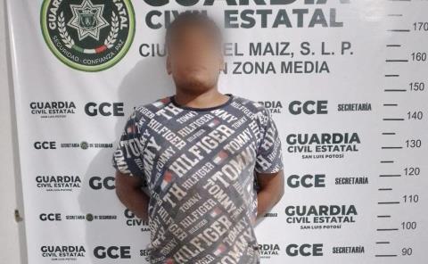 Quedó detenido por traer droga