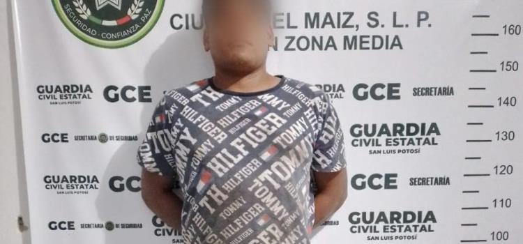 Quedó detenido por traer droga