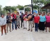 Presidente Municipal visitó a vecinos de Coatempa