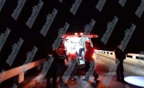 Motociclista que cayó del puente Mur10 en el hospital