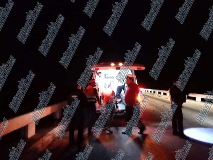 Motociclista que cayó del puente Mur10 en el hospital