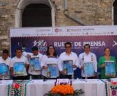 Alcaldesa acudió a la presentación del Festival de las Huastecas