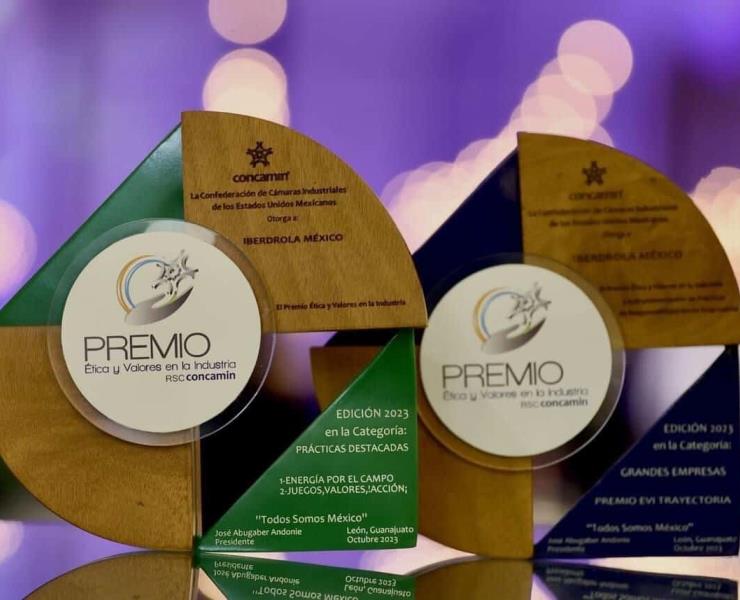 Recibió Iberdrola México premio por "Energía por el Campo"