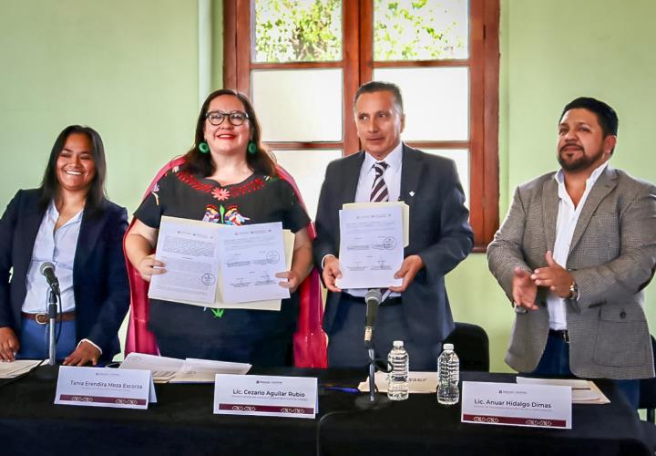 Cultura y Catastro firman convenio para garantizar derecho humano al patrimonio cultural