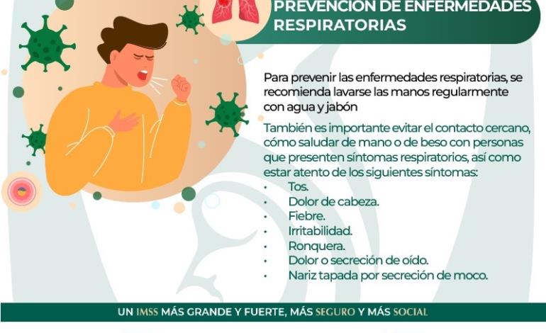 Recomienda IMSS Hidalgo protegerse del frío para evitar enfermedades respiratorias
