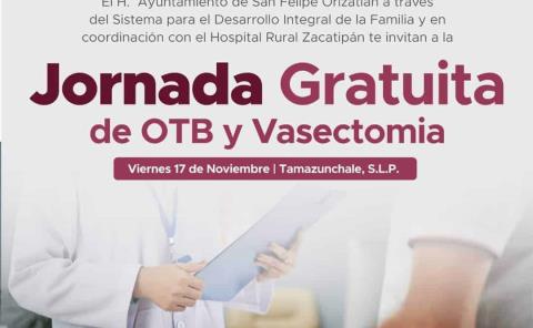 Inicia jornada gratuita de OTB y vasectomía en Orizatlán
