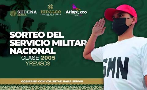Se realizará sorteo de servicio militar en Atlapexco