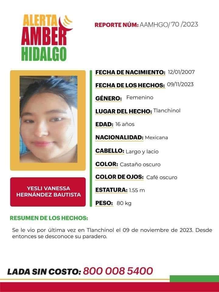 Buscan a joven tlanchinolense 