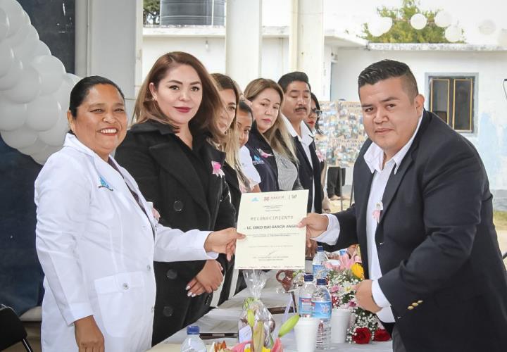 Comunidad de Huichapan alcanza certificación como entorno Saludable