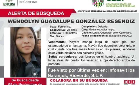 Buscan a joven  madre y su bebé