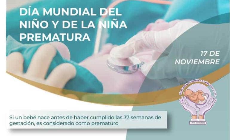 Brinda IMSS Hidalgo atención especializada en Pediatría y Neonatología en conmemoración del Día Mundial del Prematuro
