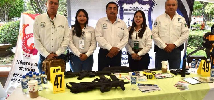 Participa FGESLP en  Feria de Prevención