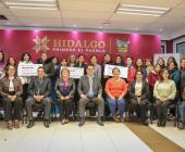 Entrega Gobierno de Hidalgo, apoyos para transformar la vida de mujeres en situación de violencia de género