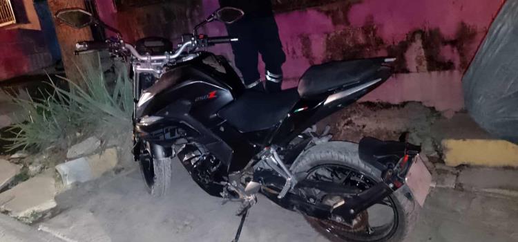 Recuperó la DSP una moto robada