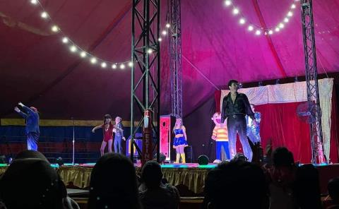 Alcaldía de San Felipe organizó función de circo gratis
