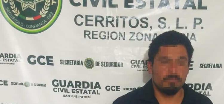 Capturó la GCE a trailero con droga