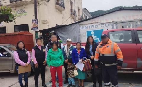 Entregaron a la adolescente hidalguense a sus familiares
