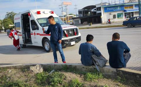 Tres accidentes de motociclistas