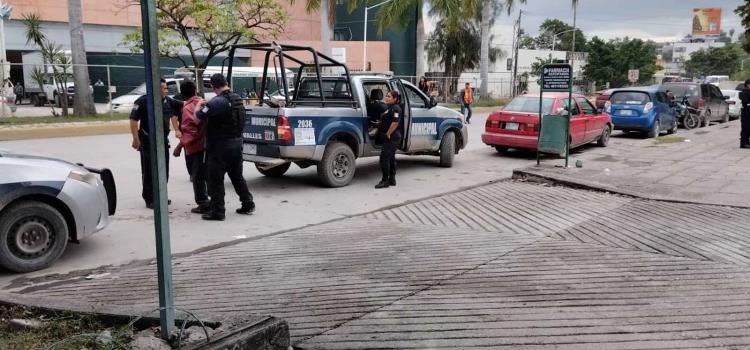 Ladrón atrapado por la Municipal