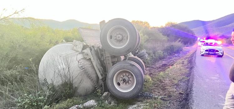 VOLCÓ PIPA CON DIESEL