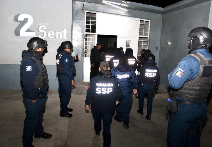Realiza SSPH operativo sorpresa en Cereso de Pachuca
