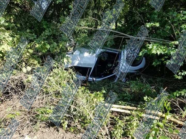 Volcadura dejó dos lesionadas