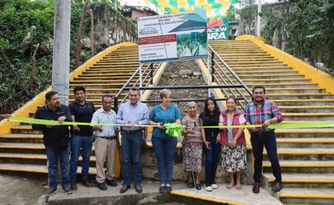 Mejoraron movilidad con obras en Tencaxapa
