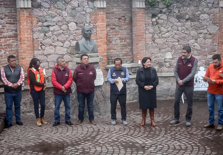 Remodelará Turismo plazoleta Benito Juárez en El Chico