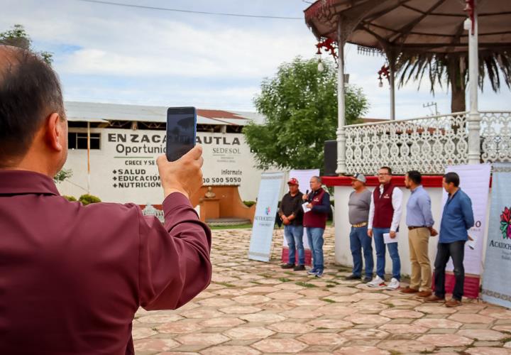 Supervisan SIPDUS y Hacienda, infraestructura en Acatlán y Acaxochitlán