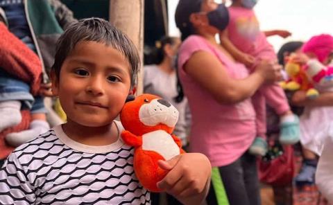 Fomentan donar juguetes en RV